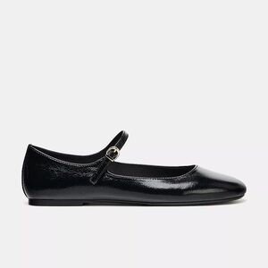 Black Patent Leather Flats
